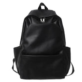 GC337: Large-Capacity, Comfortable, Leather College Cool Backpack - Touchy Style