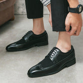 Genuine Leather Oxfords for Formal and Casual Men&