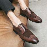 Genuine Leather Oxfords for Formal and Casual Men&