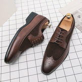 Genuine Leather Oxfords for Formal and Casual Men&