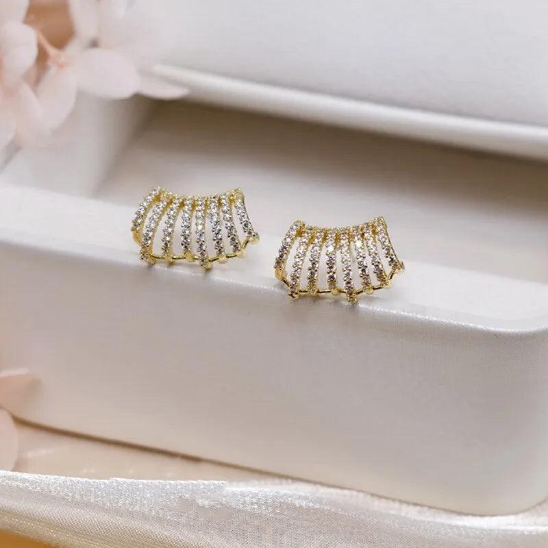 Women Two-wear Earrings Stud Earrings Flower Earrings Korean Party Gift  Jewelry | eBay