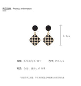 Geometric Sweet Drop Earrings with Fresh Pearl Charm Jewelry GZ405 - Touchy Style