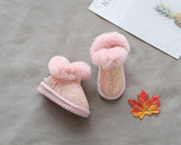 Girl Children Toddler Casual Shoes Fur Boots 