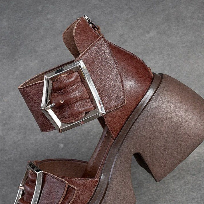 Strappy Heels for Women Chunky Heels High Heeled Sandals with Lace Up  Fahsion Casual Block Heel Sandals, Khaki, 7 : Buy Online at Best Price in  KSA - Souq is now Amazon.sa: Fashion