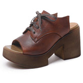 Handmade Leather Mules: LZ311 Women&