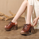 Handmade Leather Mules: LZ311 Women&