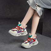 Handmade Platform Sneakers: RV225 Leather Women&