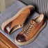 Handmade Soft Leather Oxfords - Men&