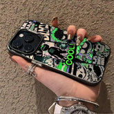 Human Skeleton Pattern Cute Phone Case for iPhone 15, 14 Pro Max, 13, 12, 11, XR, XS, X, and Mini - Touchy Style .