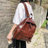 Large Capacity Leather School Bags - Teenager Cool Backpack WV1248 - Touchy Style