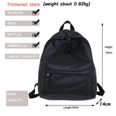 Large Capacity Leather School Bags - Teenager Cool Backpack WV1248 - Touchy Style