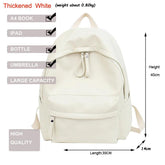 Large Capacity Leather School Bags - Teenager Cool Backpack WV1248 - Touchy Style