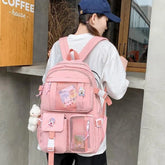 Large Capacity Travel Cool Backpack CBA30 Multi-pocket College Laptop School Bags - Touchy Style .