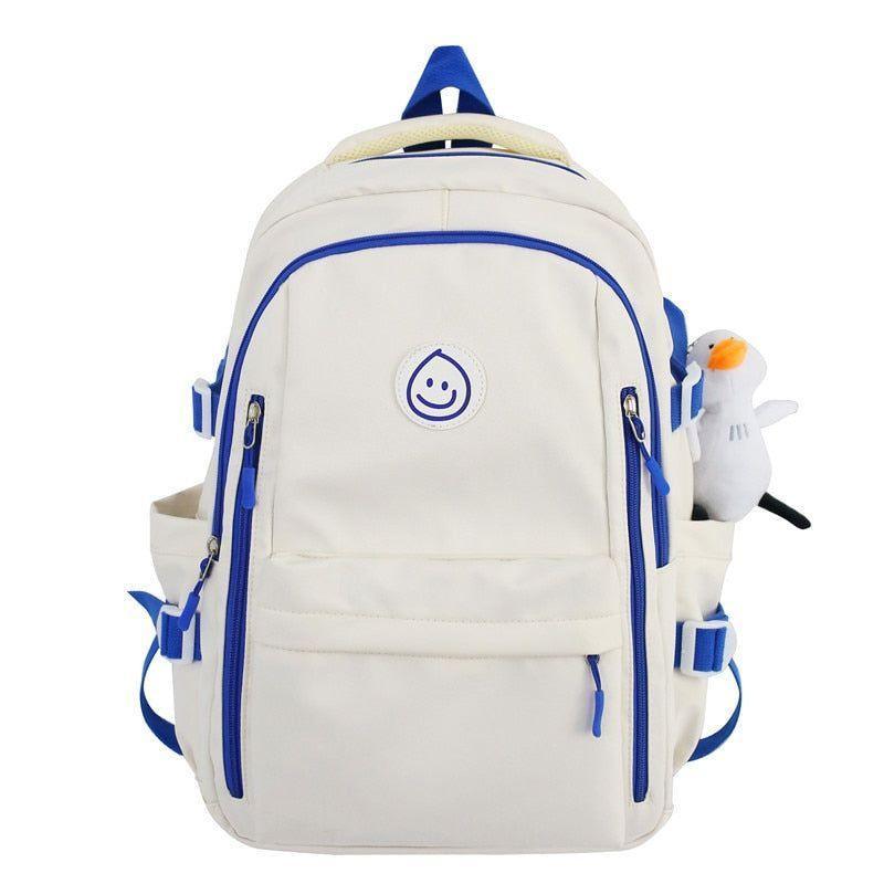 Large Cool College Backpack - Nylon Fashion Leisure Bag - Laptop Backpack RC330 - Touchy Style