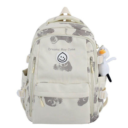 Large Cool College Backpack - Nylon Fashion Leisure Bag - Laptop Backpack RC330 - Touchy Style