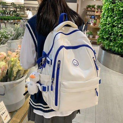 Large Cool College Backpack - Nylon Fashion Leisure Bag - Laptop Backpack RC330 - Touchy Style