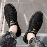 Leather Comfortable Flats - Fashion Men&