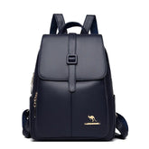 Leather Cool Backpacks GCBV00 Shoulder Bag Travel Ladies School Bags for Teenage Girls - Touchy Style