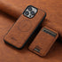 Leather Wallet ACPC317 Cute Phone Case For iPhone 12, 13, 14, and 15 Pro Max Plus - Magnetic Pocket - Touchy Style .