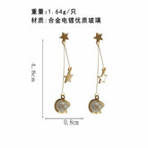 Long Earrings Charm Jewelry 2020 Five-Pointed Star 