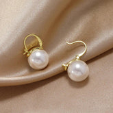 Long Earrings Charm Jewelry Geometric Pearl Crystal Accessory XYS103 - Touchy Style .