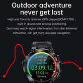 LSW341 Navigator: Stylish GPS Smartwatch for Men - Touchy Style .