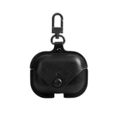 Luxury PU Leather Protective Cover with Hook for AirPods Case 1-3 - Touchy Style