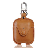 Luxury PU Leather Protective Cover with Hook for AirPods Case 1-3 - Touchy Style