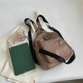 Luxury Soft Leather Cool Backpack RB551 - School Shoulder Bag - Touchy Style .