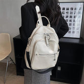 Luxury Soft Leather Cool Backpack RB551 - School Shoulder Bag - Touchy Style