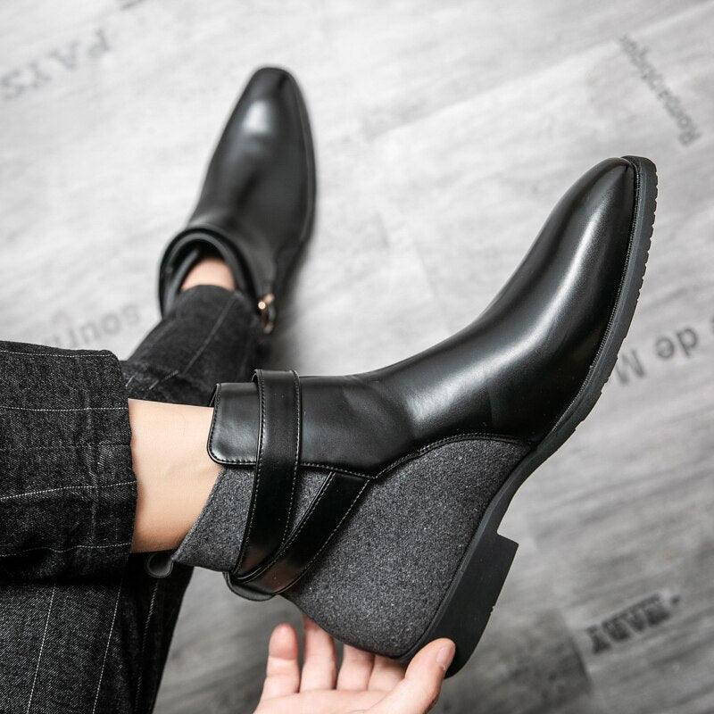 Business casual sale ankle boots