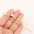 Mini Triangle Long Earring Charm Jewelry GN147 - Touchy Style