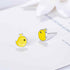 Mini Yellow Chick 925 Sterling Silver Studs Earrings Charm Jewelry LOS03 - Touchy Style