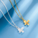 Necklaces Charm Jewelry - Simple Gardenia Flower - TSJ133 - Touchy Style