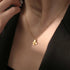 Necklaces Charm Jewelry - Simple Gardenia Flower - TSJ133 - Touchy Style