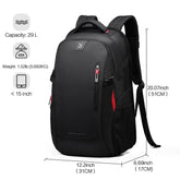 OCB4313 Cool Backpack - Waterproof Business Laptop Bag - Touchy Style .