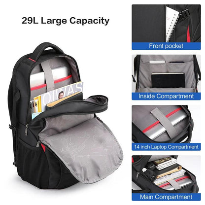 OCB4313 Cool Backpacks - Waterproof Laptop Shoulder Bag - Touchy Style