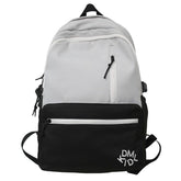 Organized and Stylish Waterproof Nylon Cool Backpack RV438 - Touchy Style