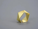 Origami LFJD0155 Finger Ring Charm Jewelry - 925 Sterling Silver - Touchy Style .