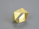 Origami LFJD0155 Finger Ring Charm Jewelry - 925 Sterling Silver - Touchy Style .