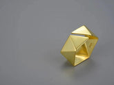 Origami LFJD0155 Finger Ring Charm Jewelry - 925 Sterling Silver - Touchy Style .