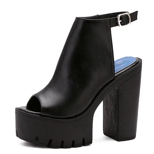 Platform High Heels Sandals Women's Casual Shoes GOS0429