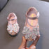 Princess Toddler Girls Children Casual Shoes TCCSSA27 Flat Pearl Rhinestones Shining - Touchy Style