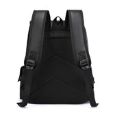 QHY975 Cool Backpack - PU Leather Schoolbag For Teenagers Boys - Touchy Style