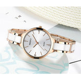 Quartz Luxury Women Simple Watch GSWA56 Creative Ceramic Band - Touchy Style