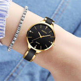 Quartz Luxury Women Simple Watch GSWA56 Creative Ceramic Band - Touchy Style