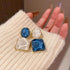 RB335 Irregular Sweet Drop Earrings: Fine Resin Charm Jewelry with Fashion Flair - Touchy Style