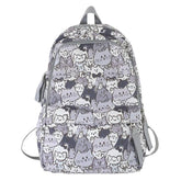 RBCB226 Cool Backpack - Graffiti Laptop Cartoon Book Bag - Touchy Style