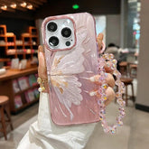 SCCPC219 Cute Phone Case For iPhone 11, 12, 13, 14, and 15 series - Glitter Shinny Butterfly - Touchy Style