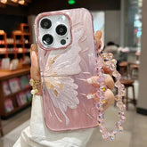 SCCPC219 Cute Phone Case For iPhone 11, 12, 13, 14, and 15 series - Glitter Shinny Butterfly - Touchy Style